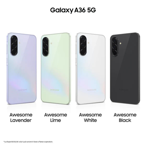 SAMSUNG GALAXY A36 5G 6/128 GB BLACK
