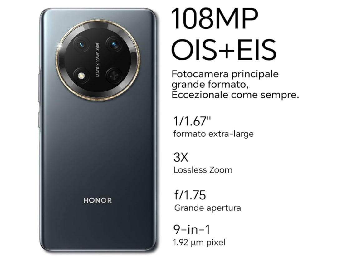 HONOR Magic7 Lite 5G – 8GB RAM + 512GB Memoria – 6600 mAh