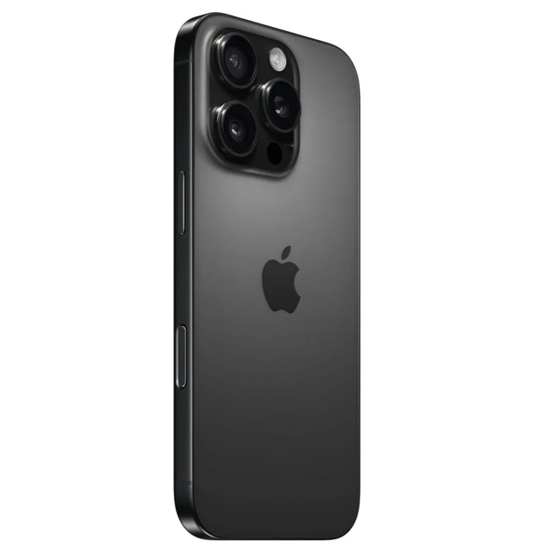 Apple iPhone 16 pro 128 GB, titanio nero.