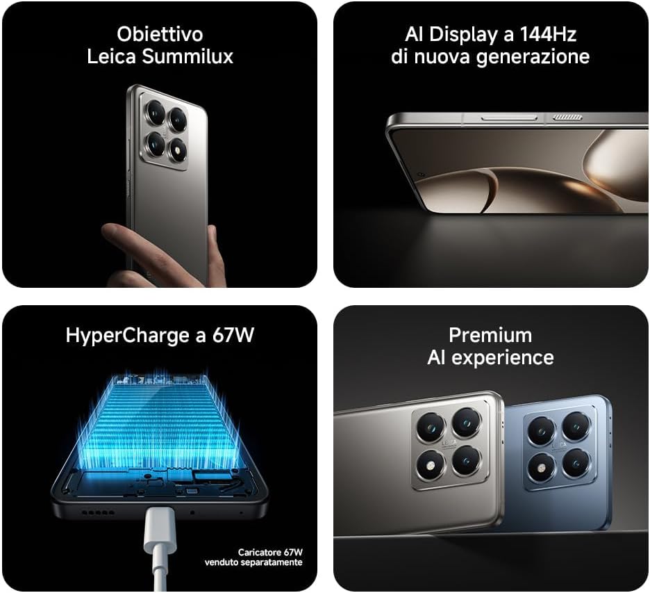 Xiaomi 14T 12/256 GB 5G Gray