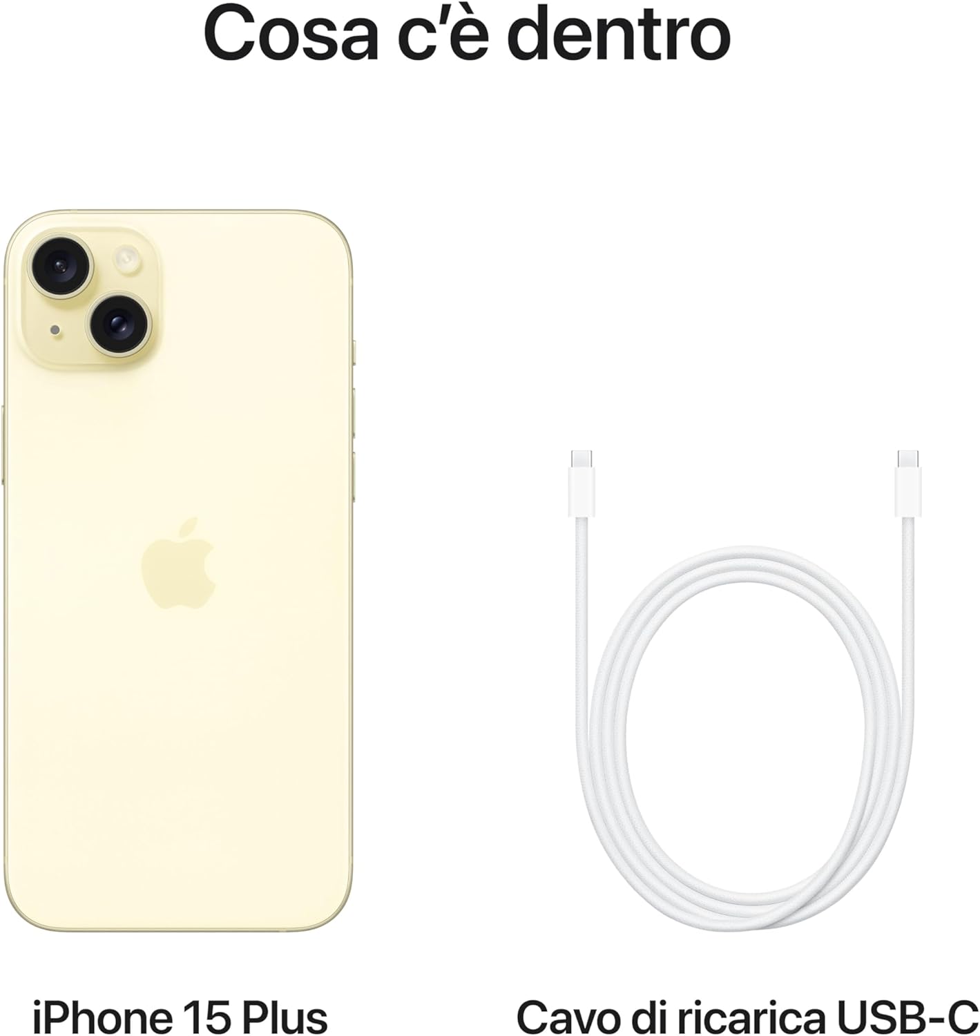 Apple iPhone 15 Plus (128 GB) - giallo