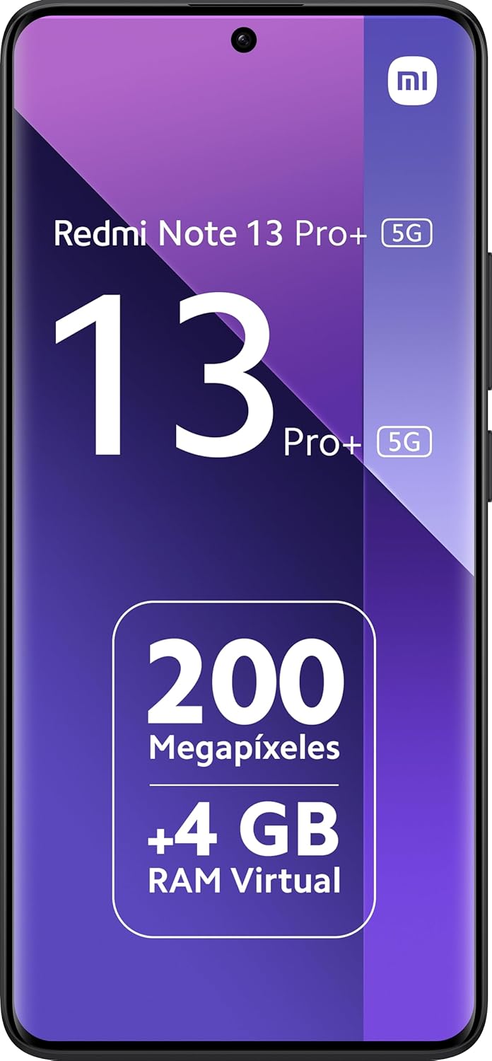 Xiaomi Redmi Note 13 Pro+ 5G 8+256GB 6.6" Dual SIM Midnight Black