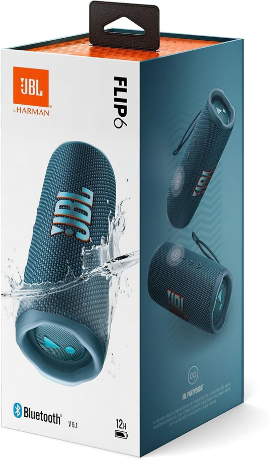 JBL Flip 6 Speaker Bluetooth Portatile blu