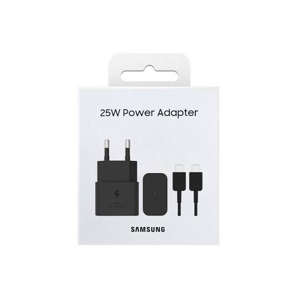 Samsung Caricatore 25W EP-T2510XBE FC USB-C +Cavo1m Black