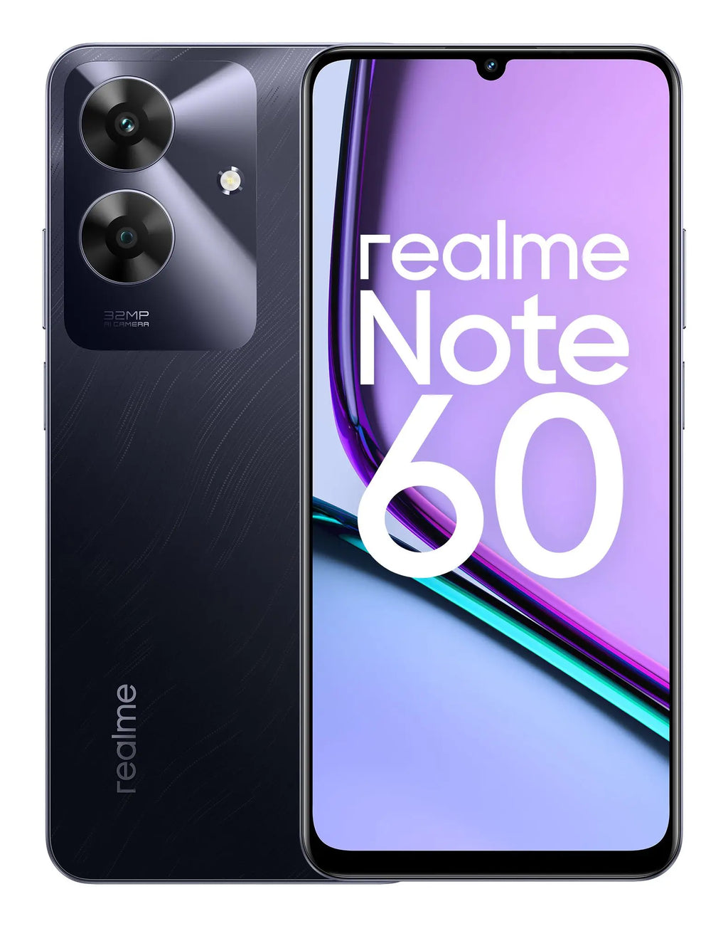 Realme Note 60 3+64GB 6.75 Black ITA