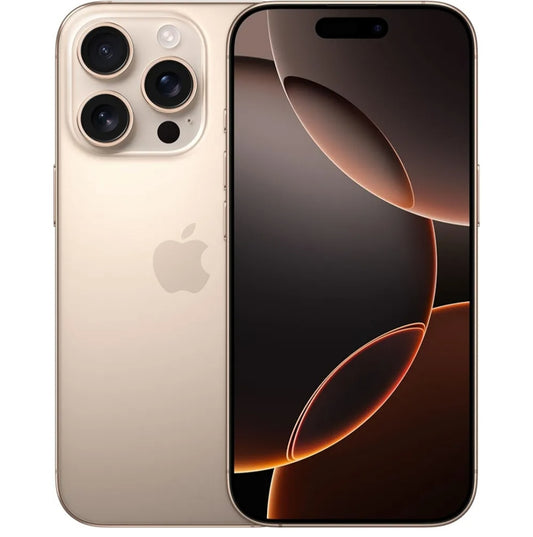 Apple iPhone 16 Pro 256 GB: Telefono 5G con Controllo fotocamera, Dolby Vision 4K a 120 fps e un’autonomia senza precedenti. Compatibile con AirPods; Titanio sabbia