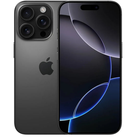 Apple iPhone 16 pro 128 GB, titanio nero.