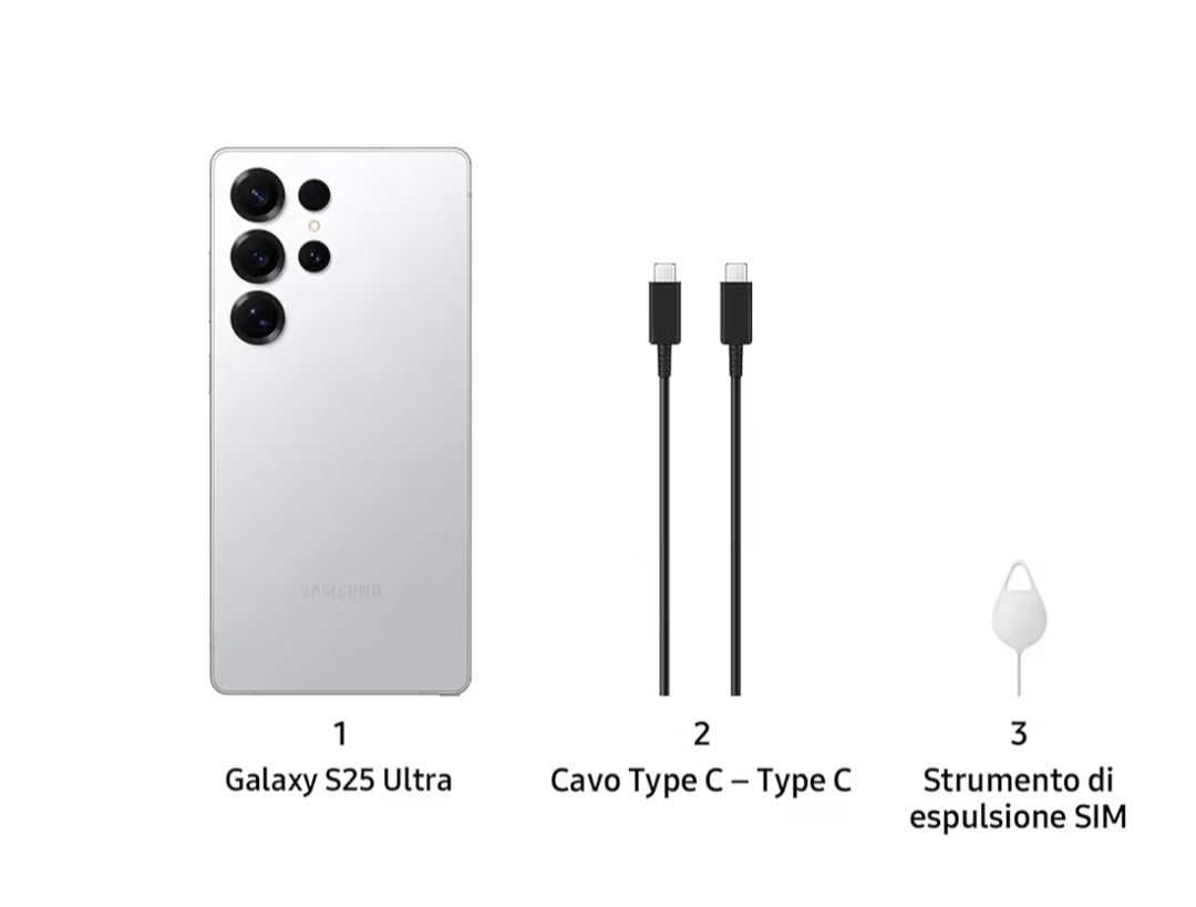 Samsung S25 ultra Whitesilver 12+512 GB