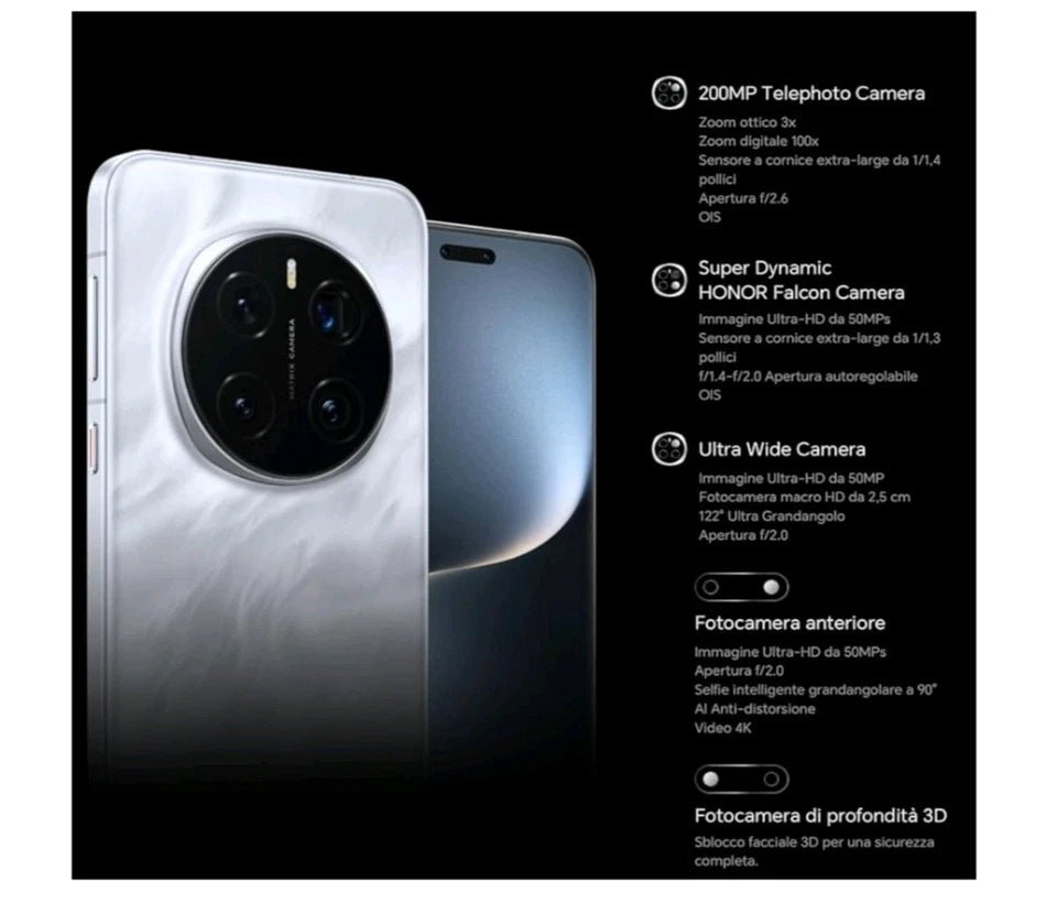 Honor Magic 7 Pro 12+512GB 6.8" 5G Black OTP